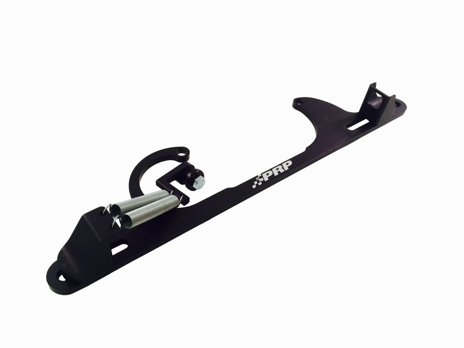 Black Billet Throttle Bracket with Return Springs made by PRP Racing Products