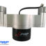 Clear Small Block Chevy Electric Water Pump made by PRP Racing Products