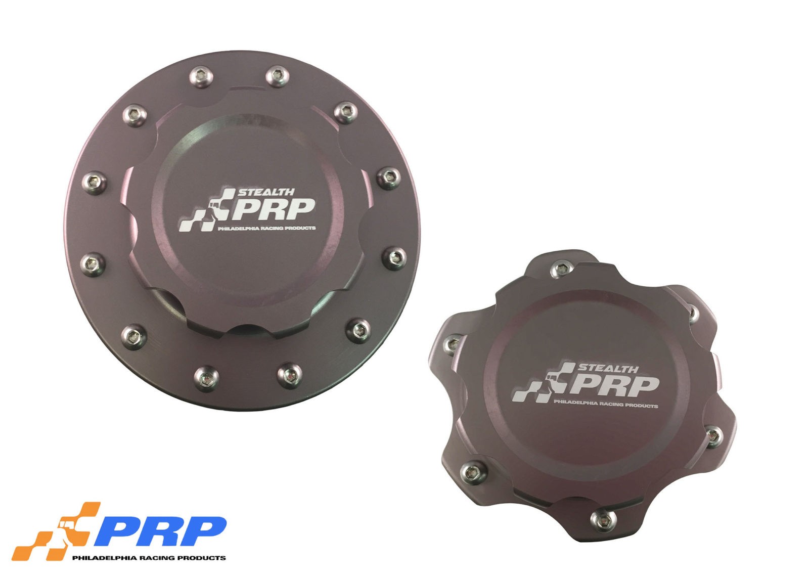 PRP Stealth Fuel Cell Caps Philadelphia Racing Products